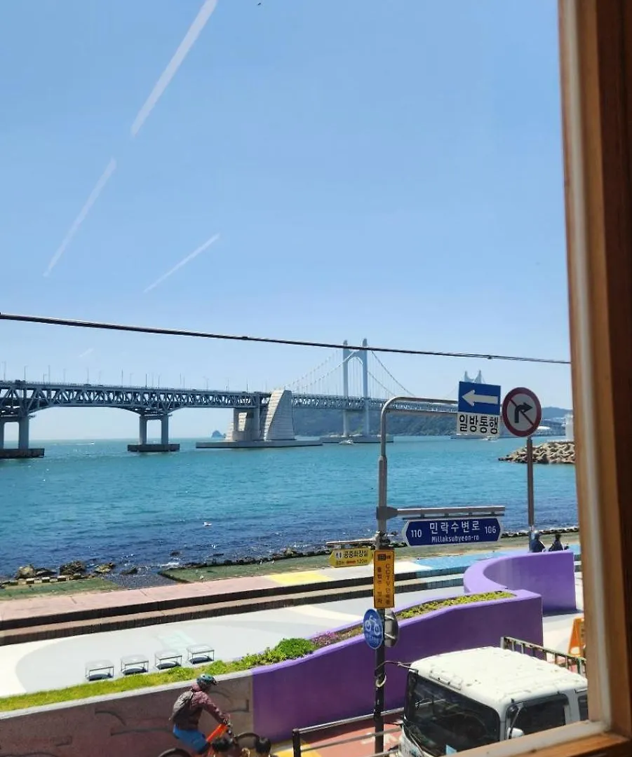 부산 광안리 깔끔한 풀옵션 오션뷰 오피스텔 Apartment Busan South Korea
